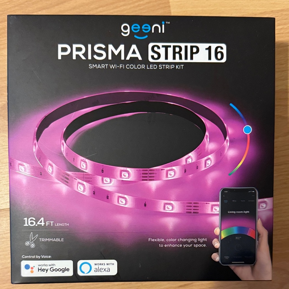 Geeni Prisma Strip 16 Smart LED Light Kit